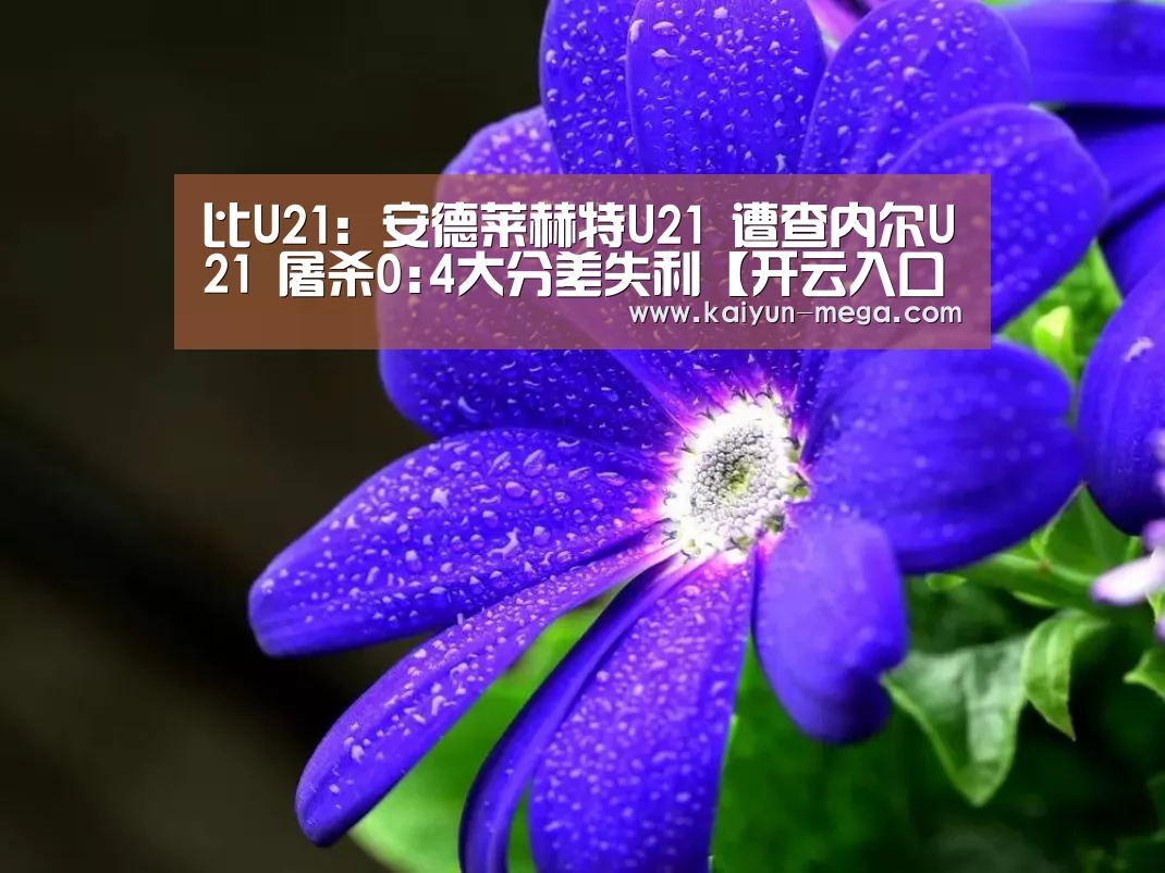 比U21: 安德莱赫特U21 遭查内尔U21 屠杀0:4大分差失利【开云入口】(图1) 开云官网